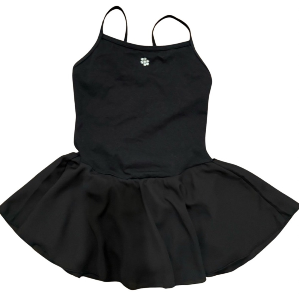 Danz N Motion Girls Leotard Tank Dress size 6x/7 excellent condition